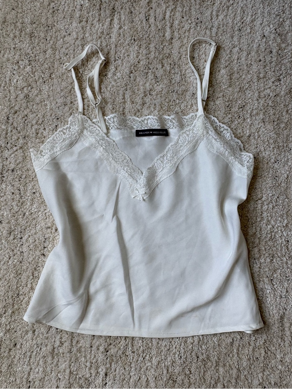 Brandy Melville silk top